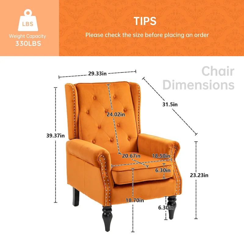 Fauteuil en velours/cuir capitonné à ossature en bois, style milieu de siècle