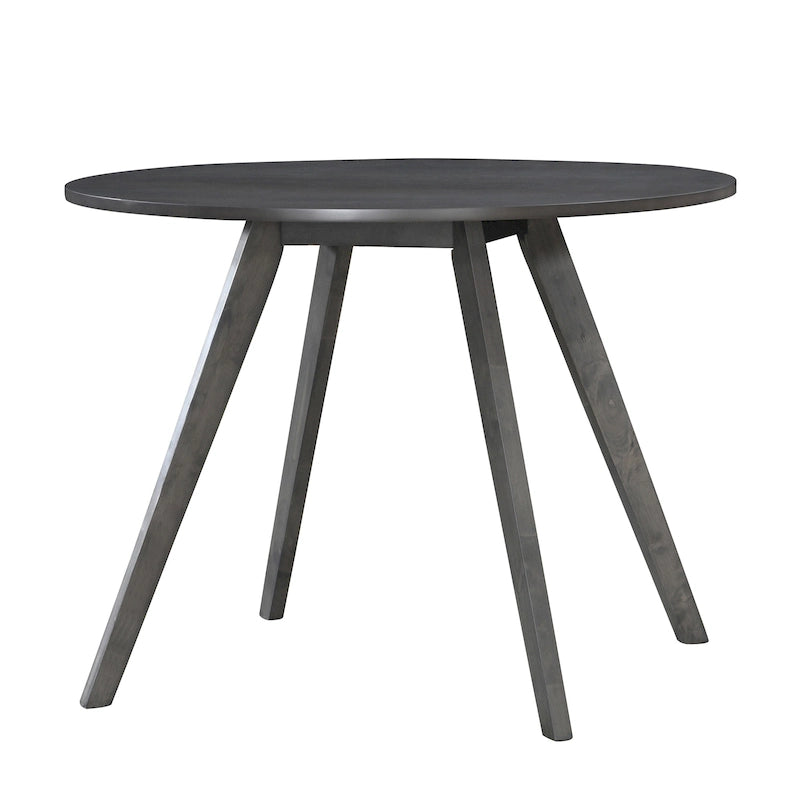 Table à manger ronde en bois de 39,5 po