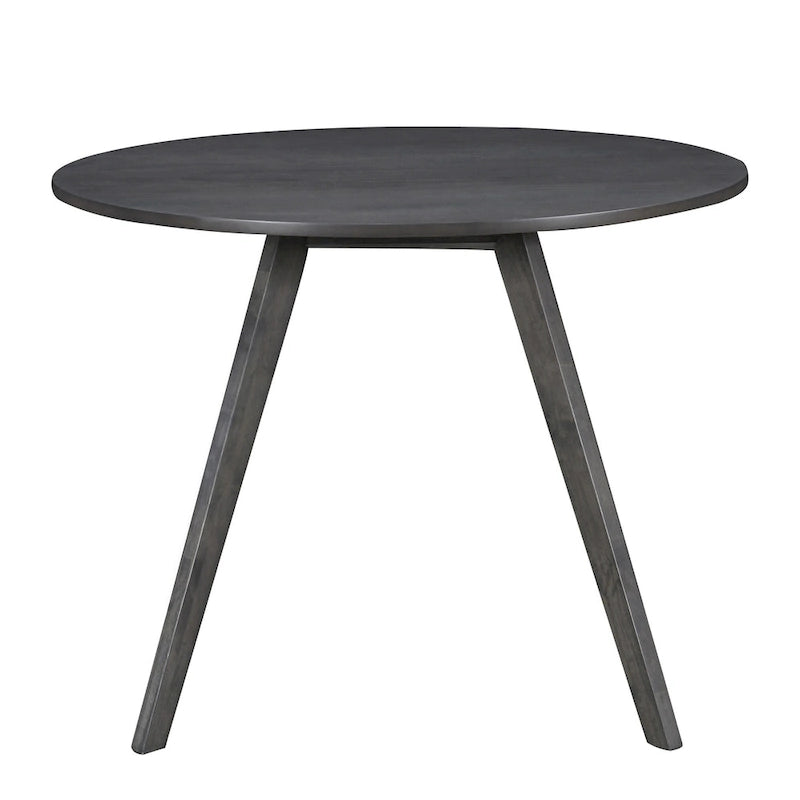 Table à manger ronde en bois de 39,5 po