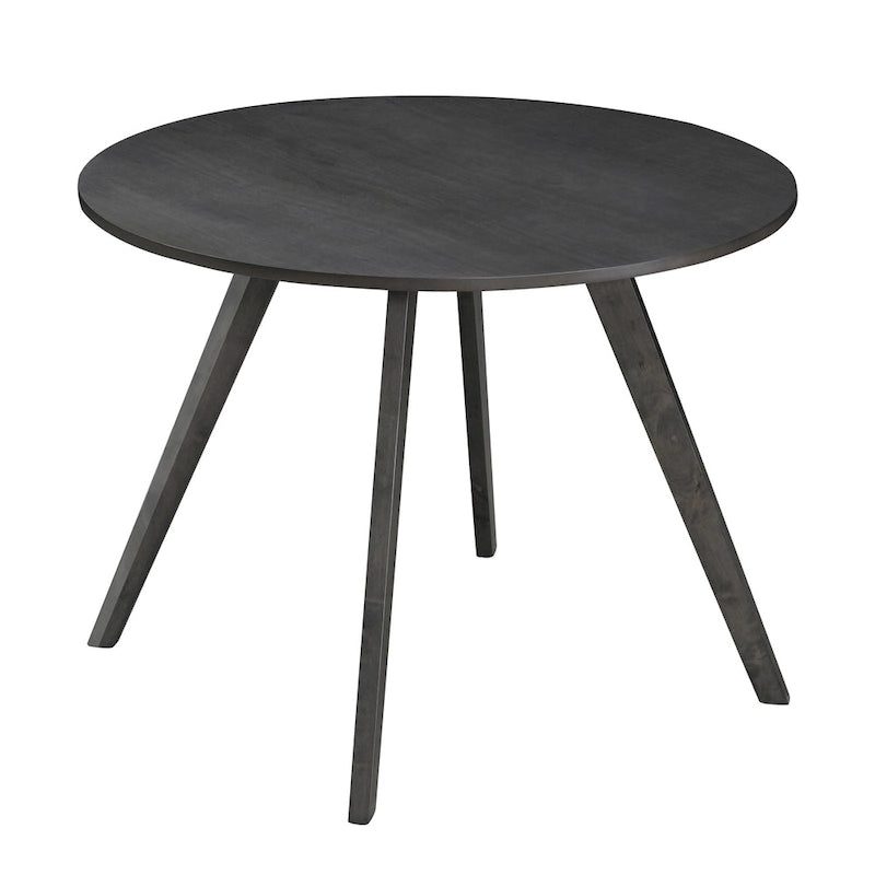 Table à manger ronde en bois de 39,5 po