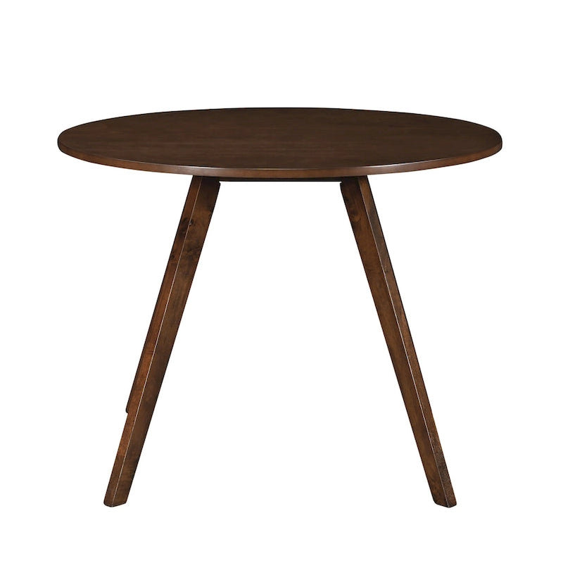 Table à manger ronde en bois de 39,5 po