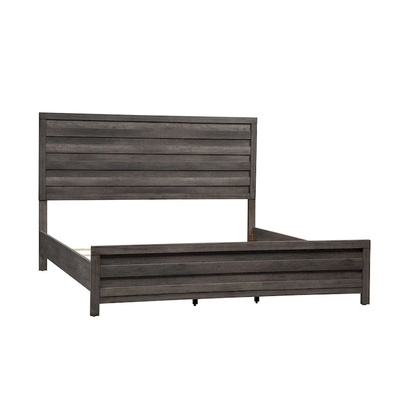 Lit double King Size avec panneaux