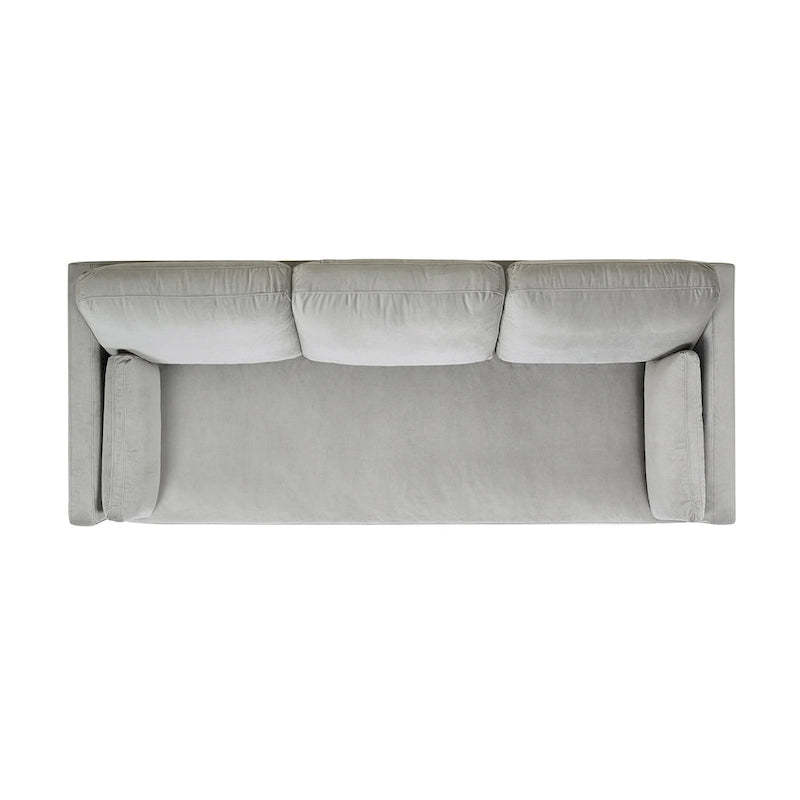 Fauteuil en velours de style ferme moderne