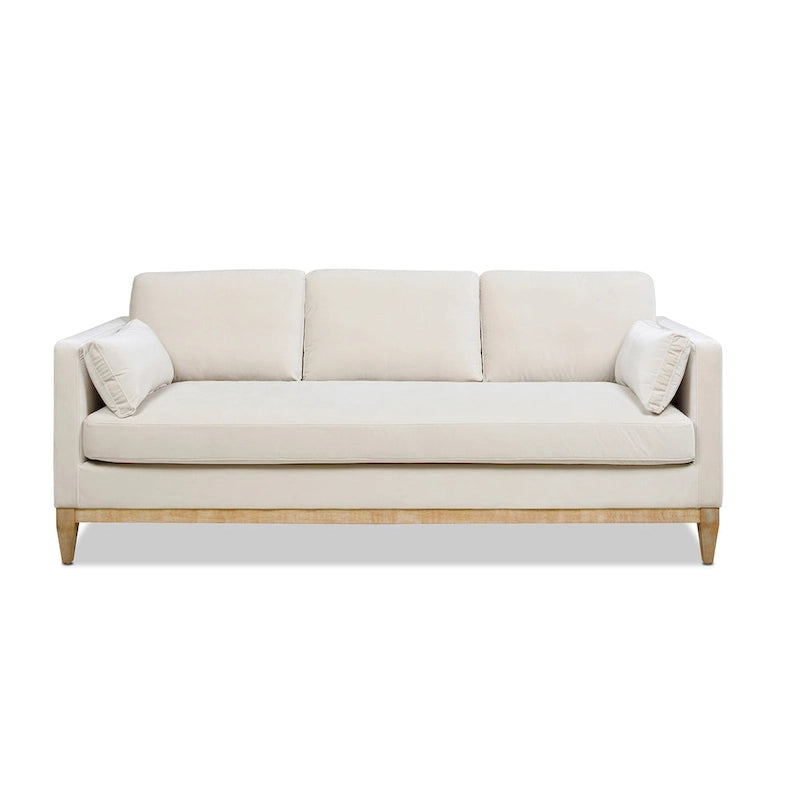 Fauteuil en velours de style ferme moderne