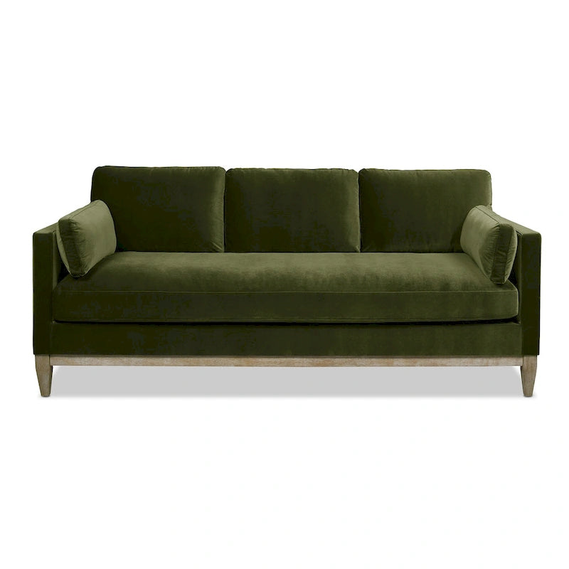 Fauteuil en velours de style ferme moderne
