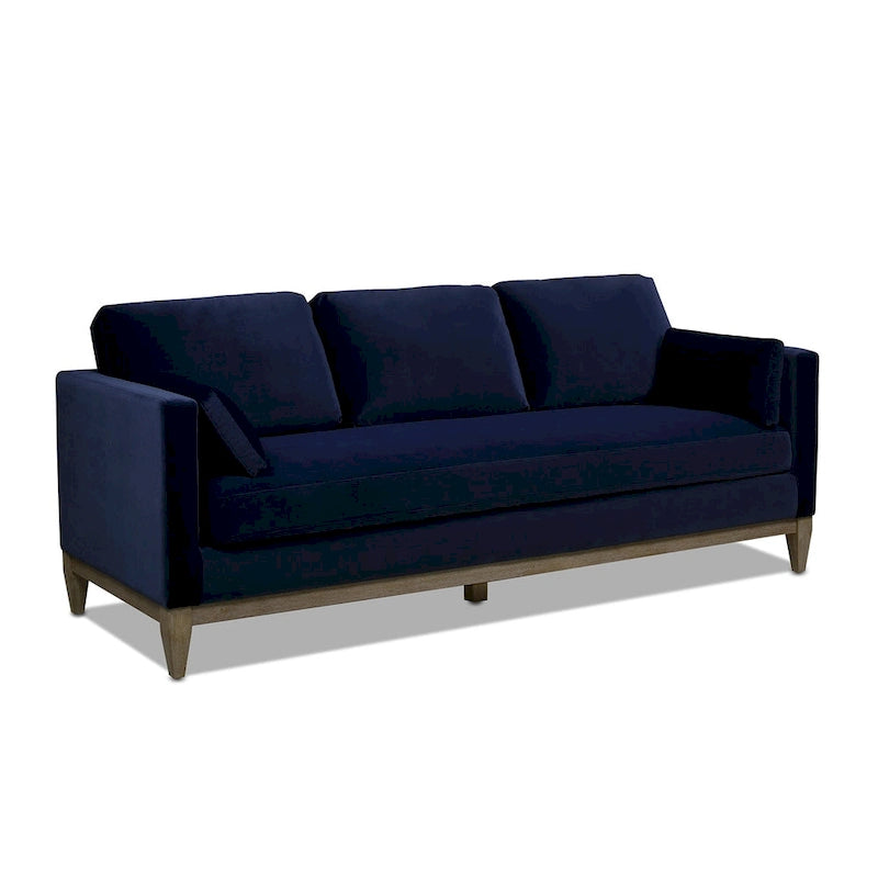 Fauteuil en velours de style ferme moderne