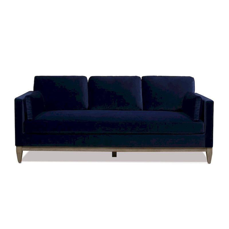 Fauteuil en velours de style ferme moderne