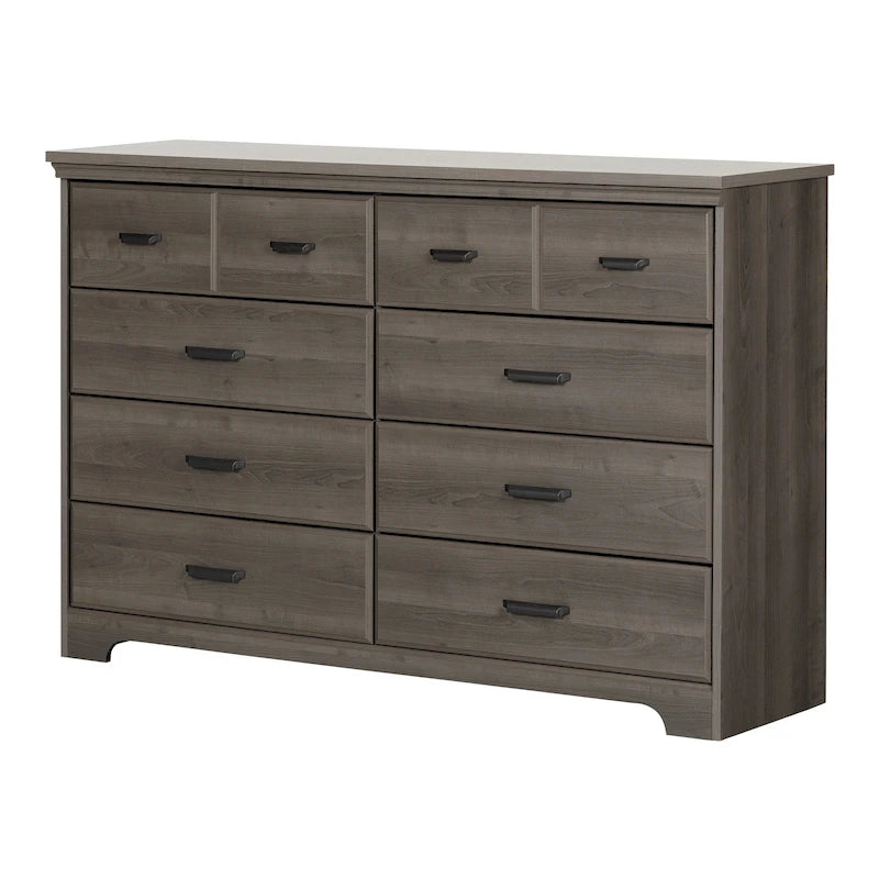 Commode double à 8 tiroirs de style campagnard