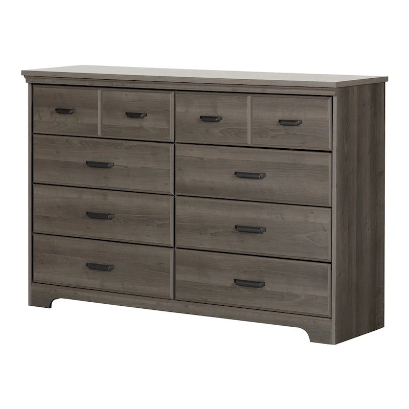 Commode double à 8 tiroirs de style campagnard