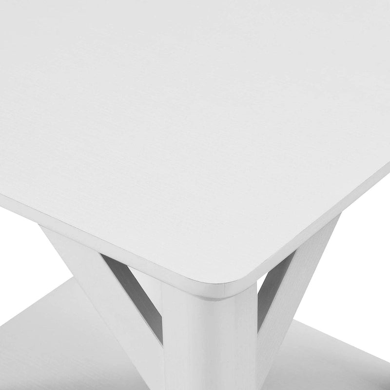 Table d'appoint avec étagères