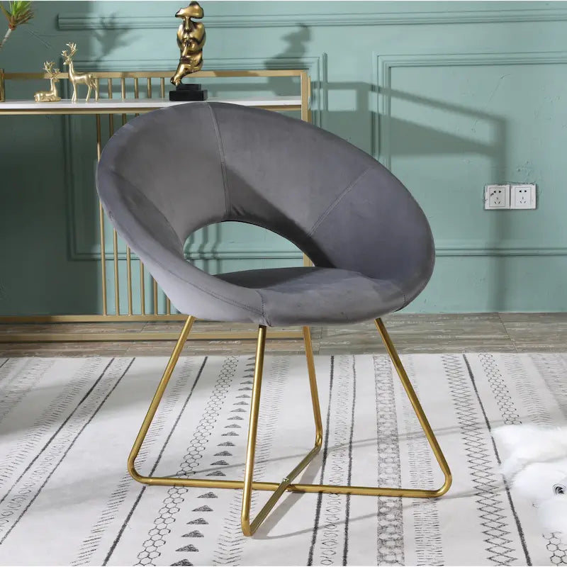Fauteuil en velours
