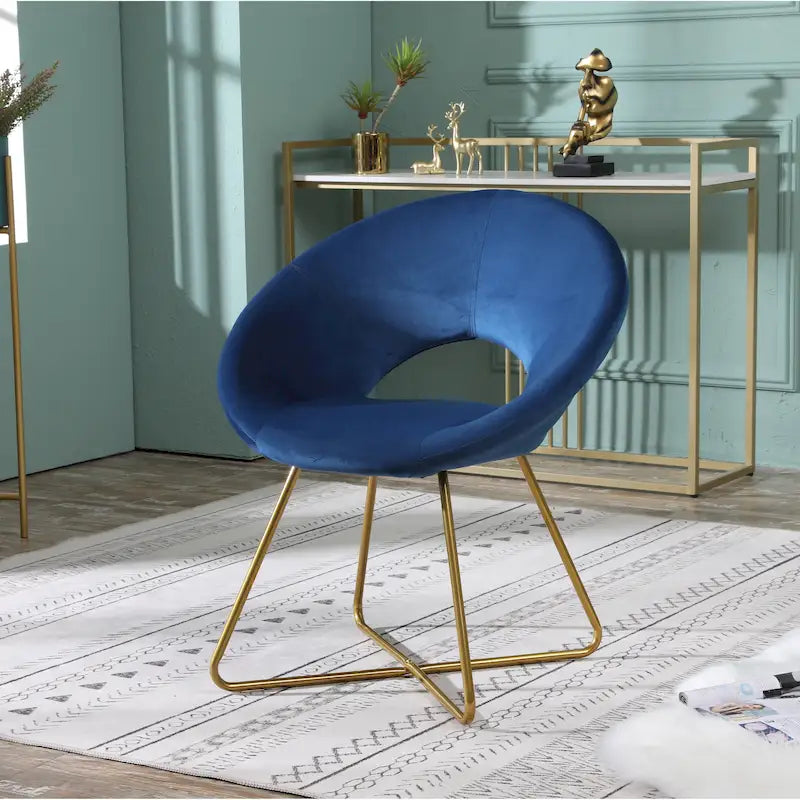 Fauteuil en velours