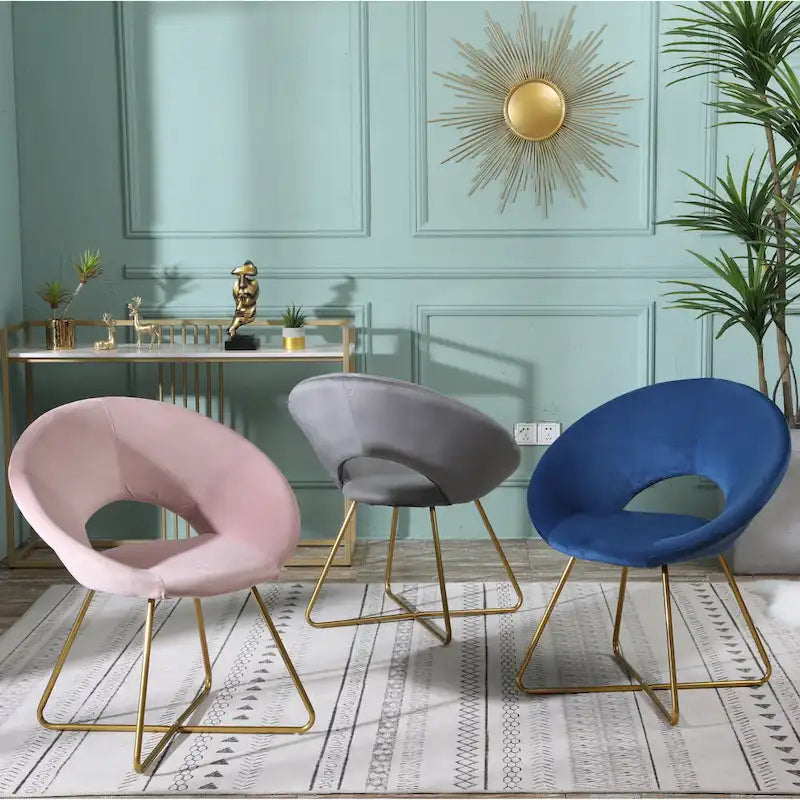 Fauteuil en velours