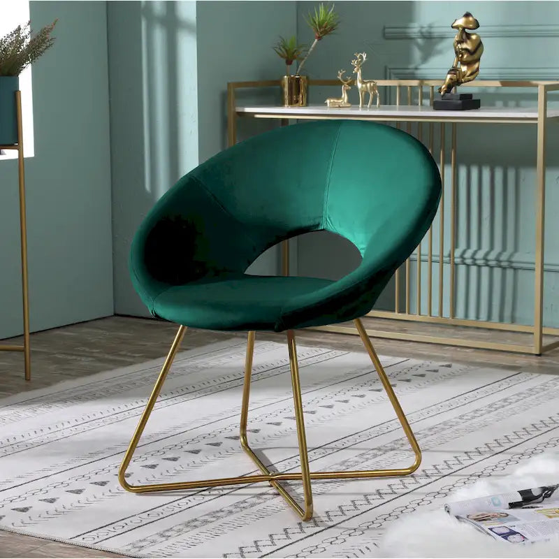 Fauteuil en velours