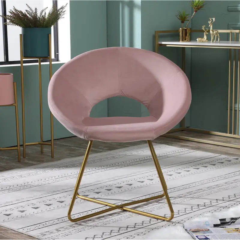 Fauteuil en velours