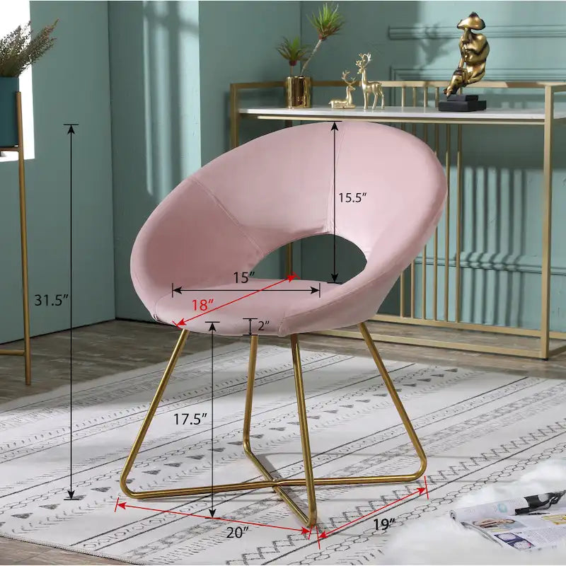 Fauteuil en velours