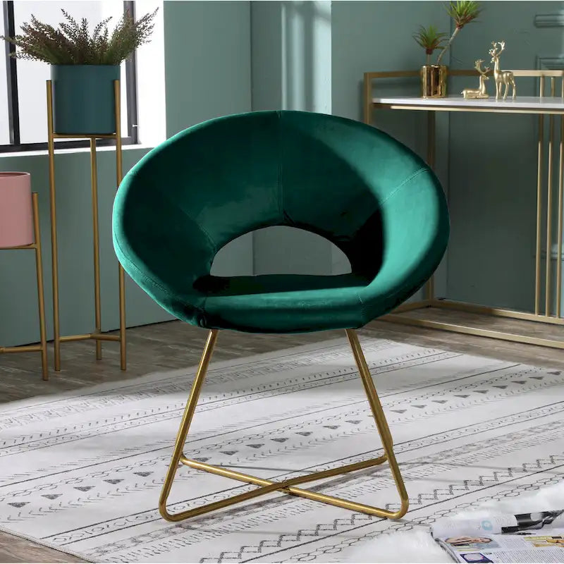 Fauteuil en velours