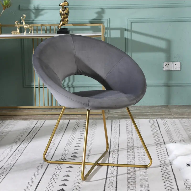 Fauteuil en velours