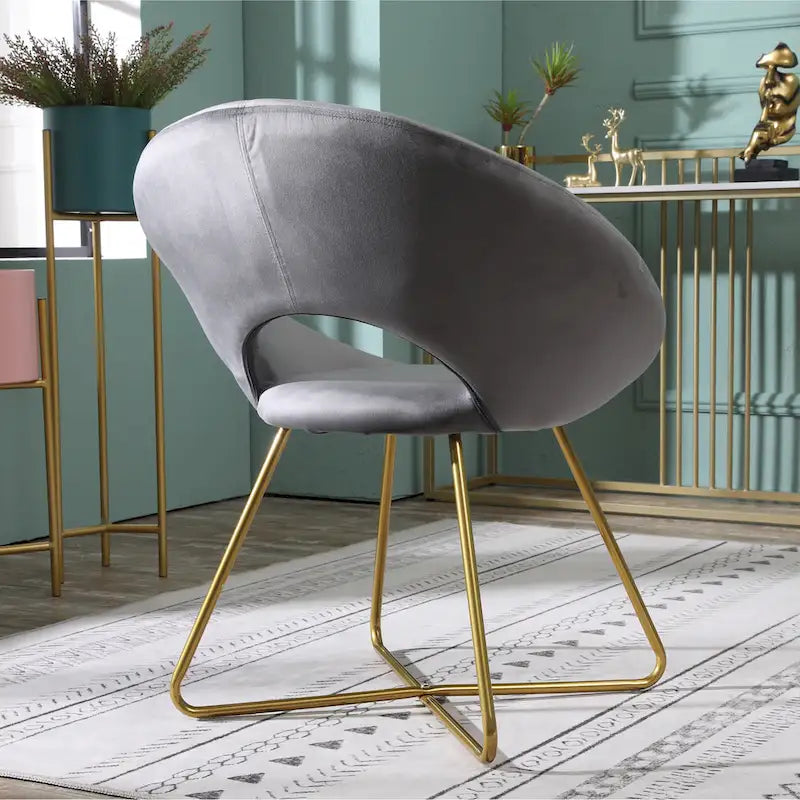 Fauteuil en velours