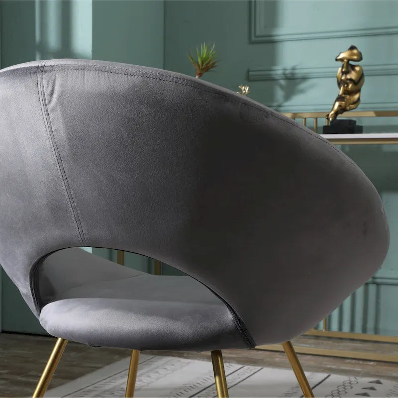 Fauteuil en velours