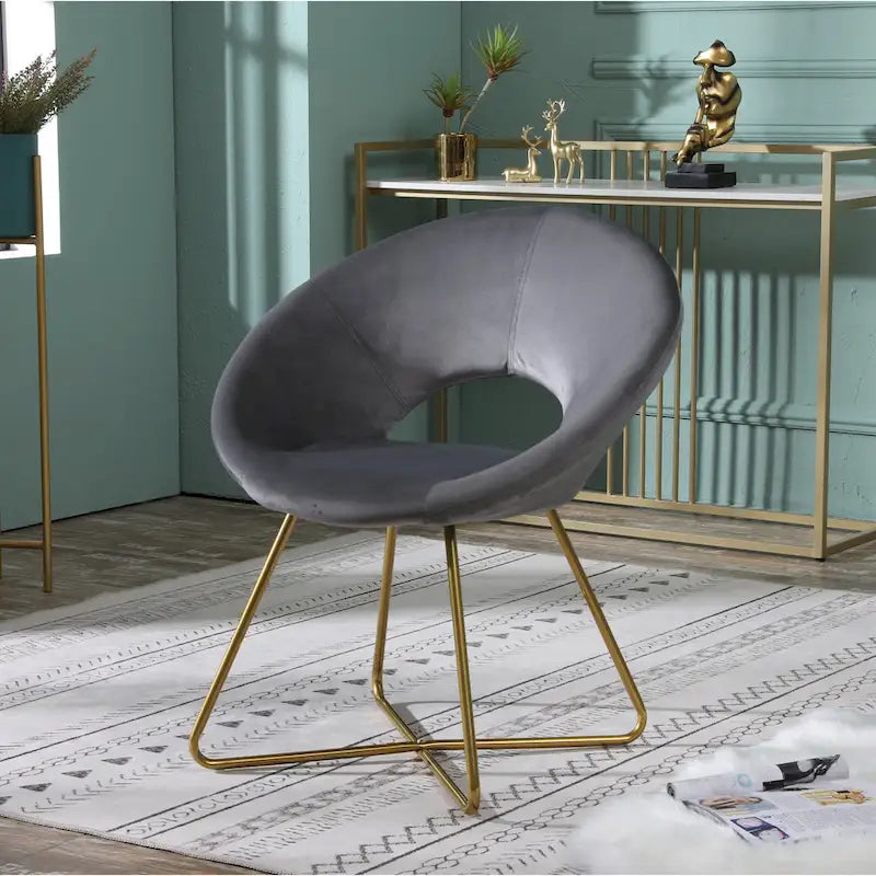 Fauteuil en velours