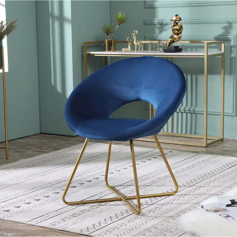 Fauteuil en velours