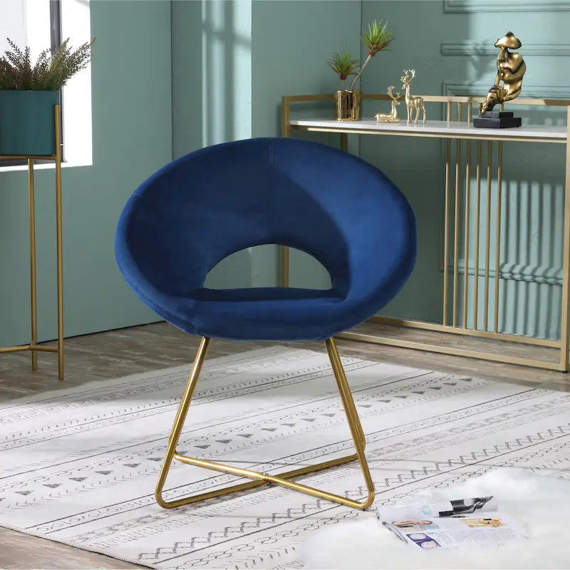 Fauteuil en velours