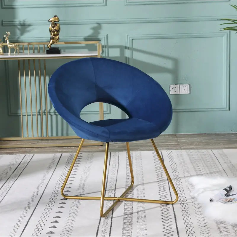 Fauteuil en velours