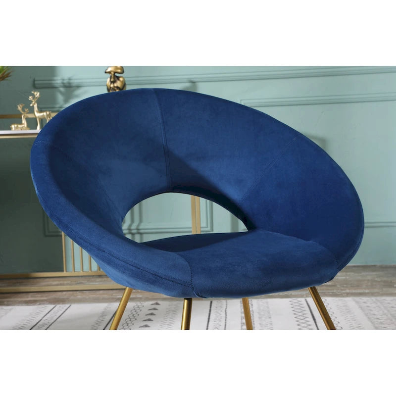 Fauteuil en velours