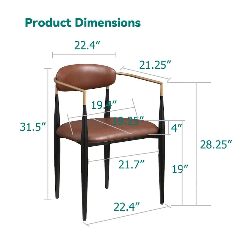 Un ensemble de deux chaises de salle à manger et de fauteuils en velours modernes.