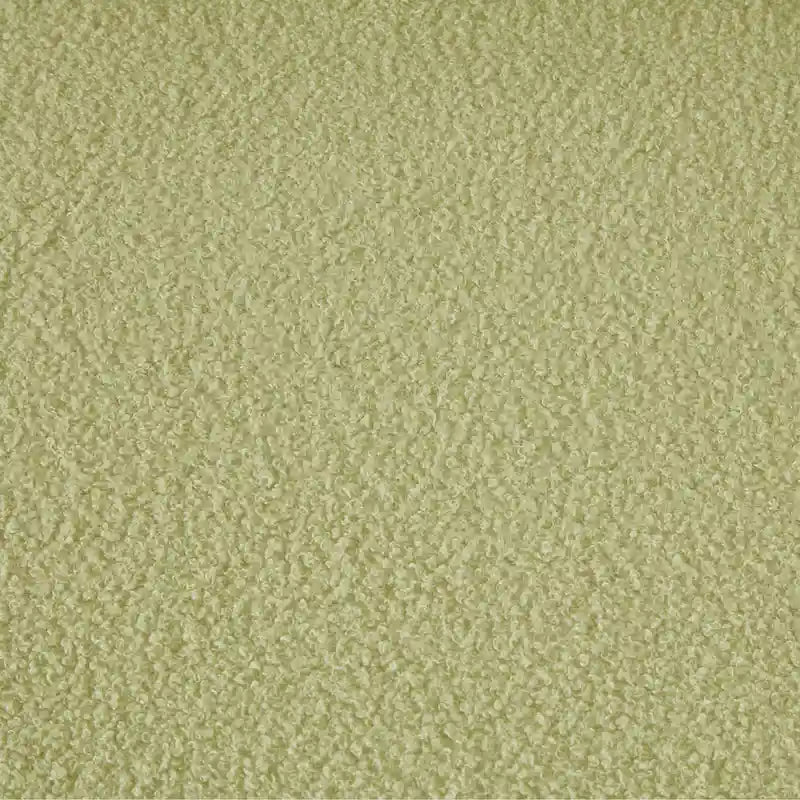 Meubles de salon Canapé paresseux trois places en tissu Teddy blanc