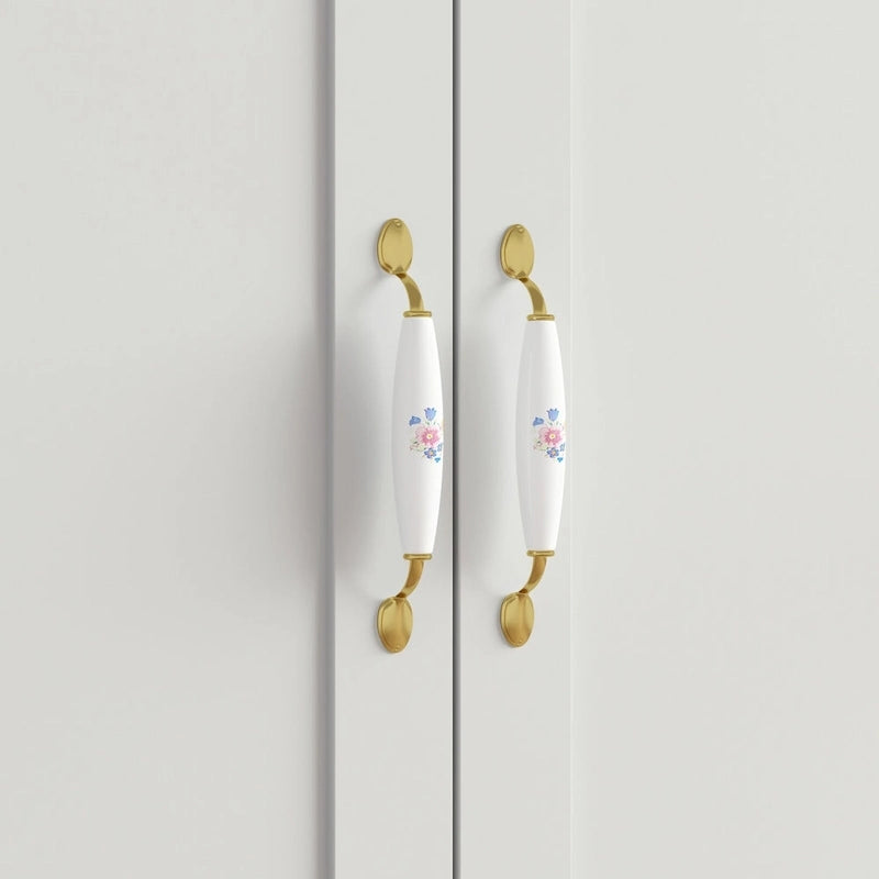 Armoire Penderie Étagères Tringle Portes Meuble de Rangement pour Placard