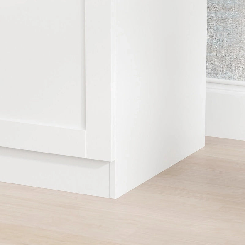 Armoire Penderie Étagères Tringle Portes Meuble de Rangement pour Placard