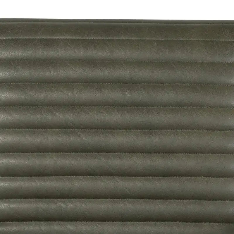 Fauteuil de salon en cuir véritable