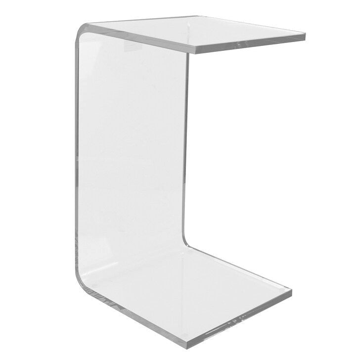 Table en acrylique en forme de C - 11,85 x 13 x 22 mm