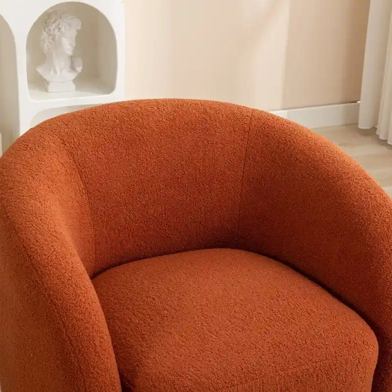Lot de 2 fauteuils d'appoint pivotants à 360° SEYNAR Modern Glam Rembourrés