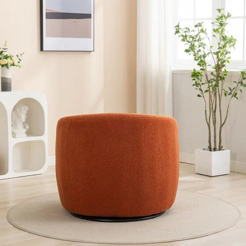 Lot de 2 fauteuils d'appoint pivotants à 360° SEYNAR Modern Glam Rembourrés
